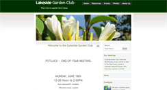 Desktop Screenshot of lakesidegc.org